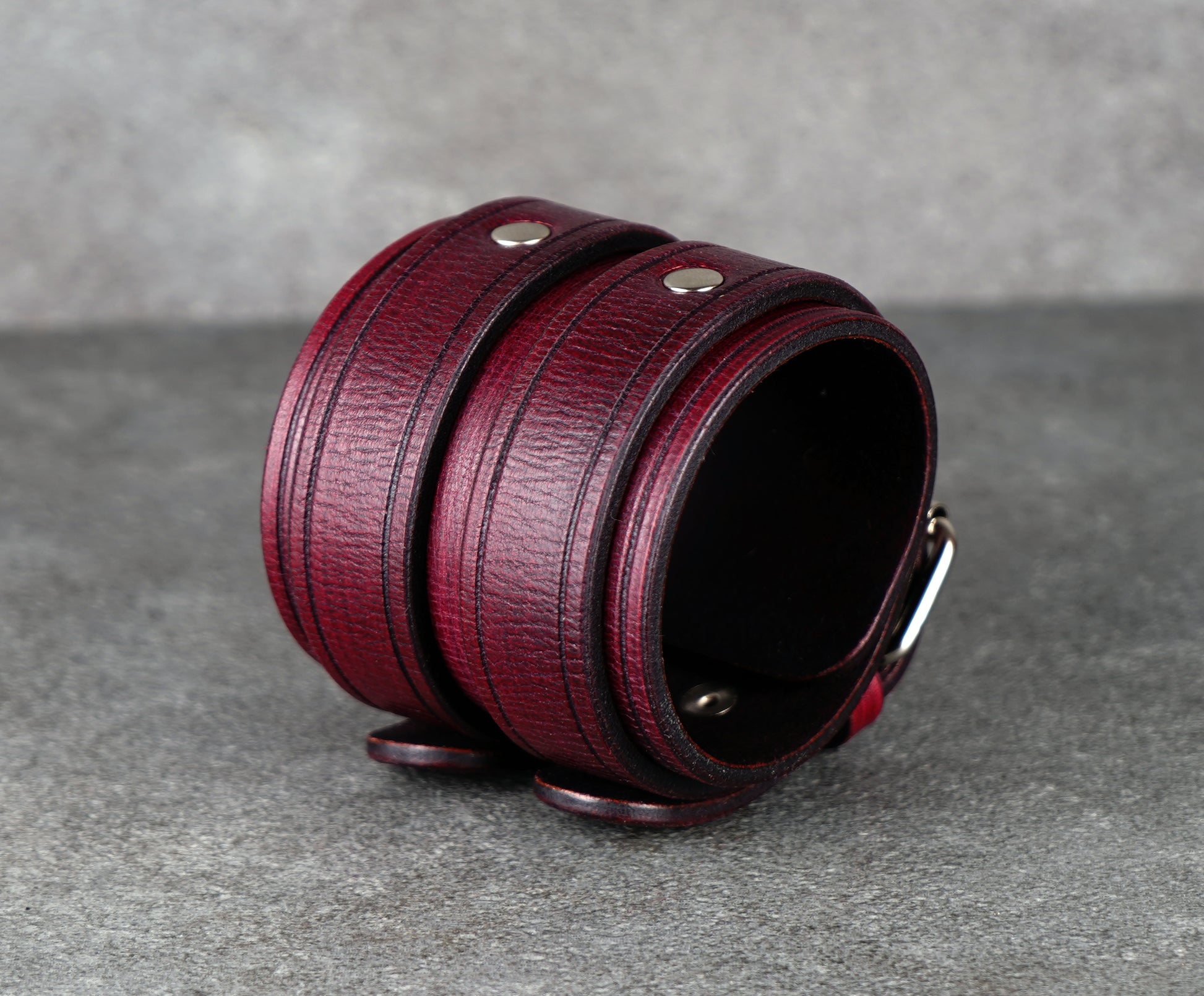 Bordo leather cuff bracelet