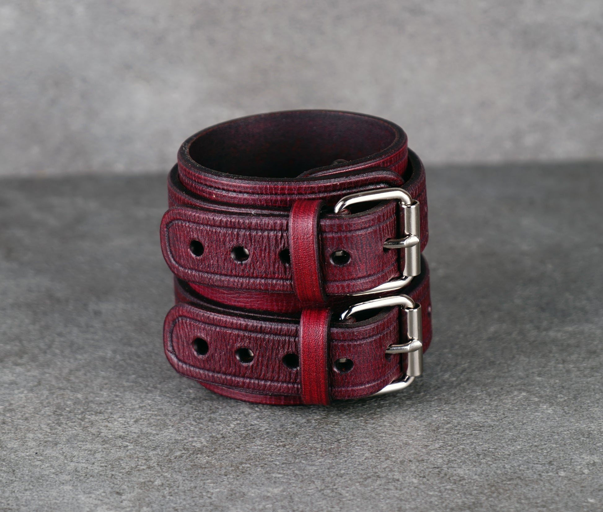 Bordo leather cuff bracelet