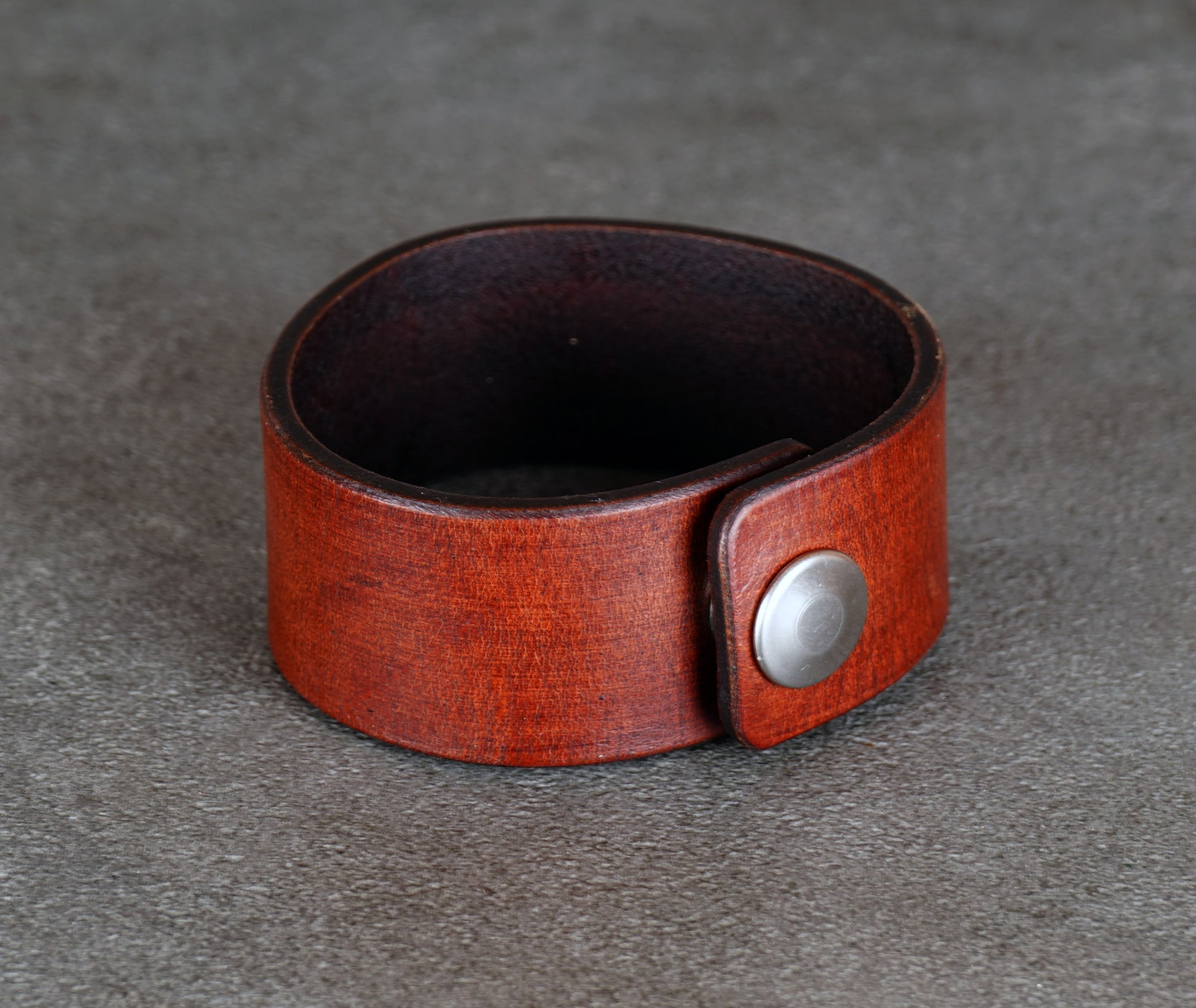 minimalist leather cuff bracelet with cross design unisex accessory